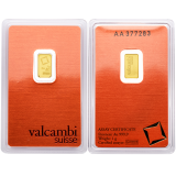 Valcambi 1 gram Au