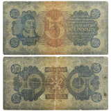 5 korun 1921 - série 3 -
