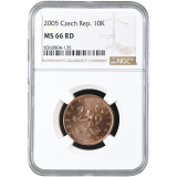 10 korun 2005 NGC MS 66