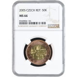 50 korun 2005 NGC MS 66