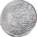 XV. Krejcar 1690 - Kremnica - Leopold I.