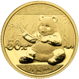 Investiční zlatá mince čínská Panda 3g