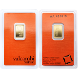 Valcambi 2,5 gramů Au