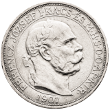 5 Korun 1907 KB - Korunovační