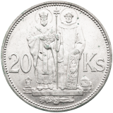 20 korun 1941 - Cyril a Metoděj - Varianta