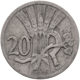 20 haléř 1929