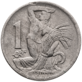 1 koruna 1947