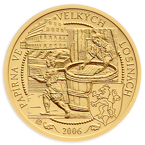 2.500 Kč - Papírna Velké Losiny 2006