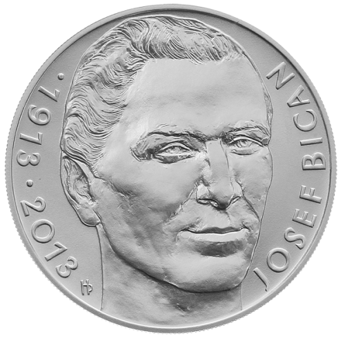 200 Kč - 100. výročí narození Josefa Bicana 2013