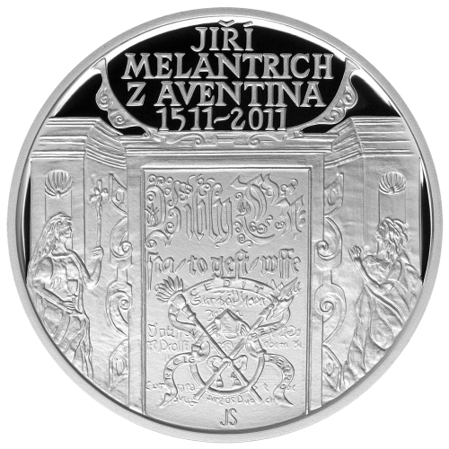 200 Kč - 500. výročí narození Jiřího Melantricha z Aventina 2011