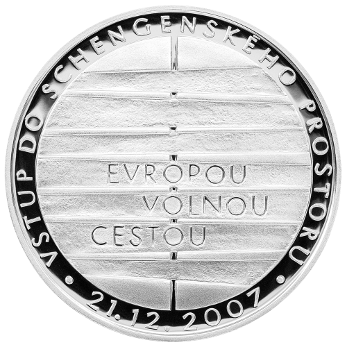 200 Kč - Vstup ČR do schengenského prostoru 2008