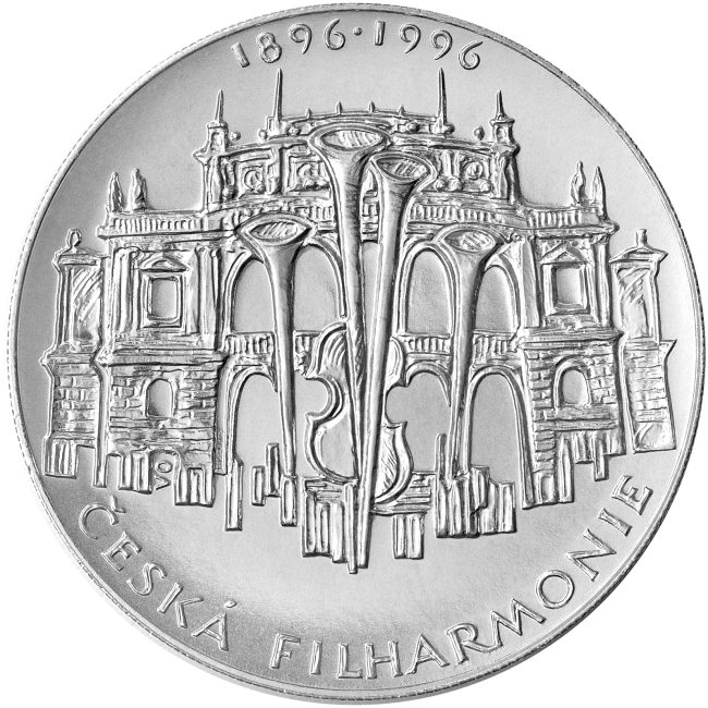 200 Kč - 100. výročí zahájení činnosti České filharmonie 1995