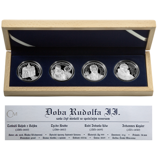 Doba Rudolfa II. 2009 Proof - Stříbro