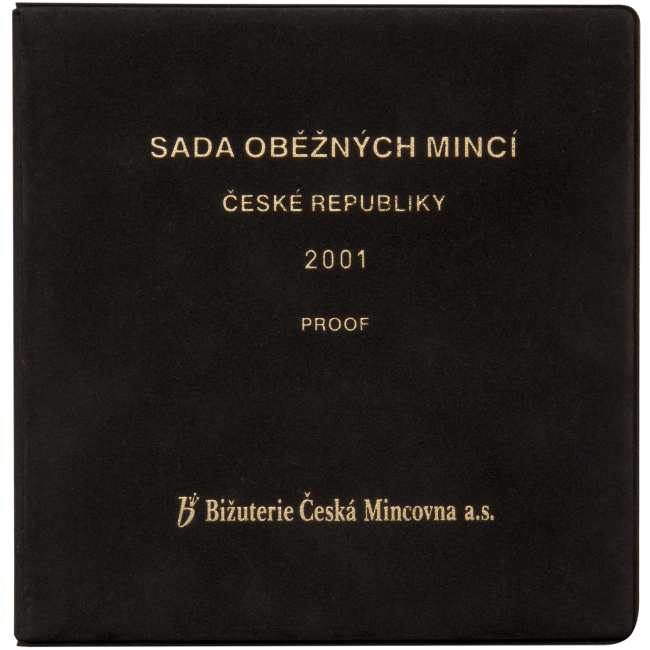 2001 - Sada oběžných mincí - Proof