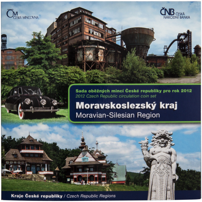 2012 - Sada oběžných mincí ČR - Moravskoslezský kraj
