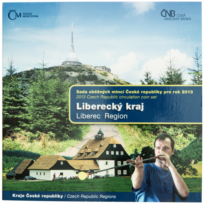 2013 - Sada oběžných mincí ČR  - Liberecky kraj