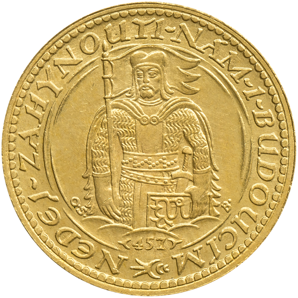 Dukát 1923 - číslovaný s certifikátem ČNB