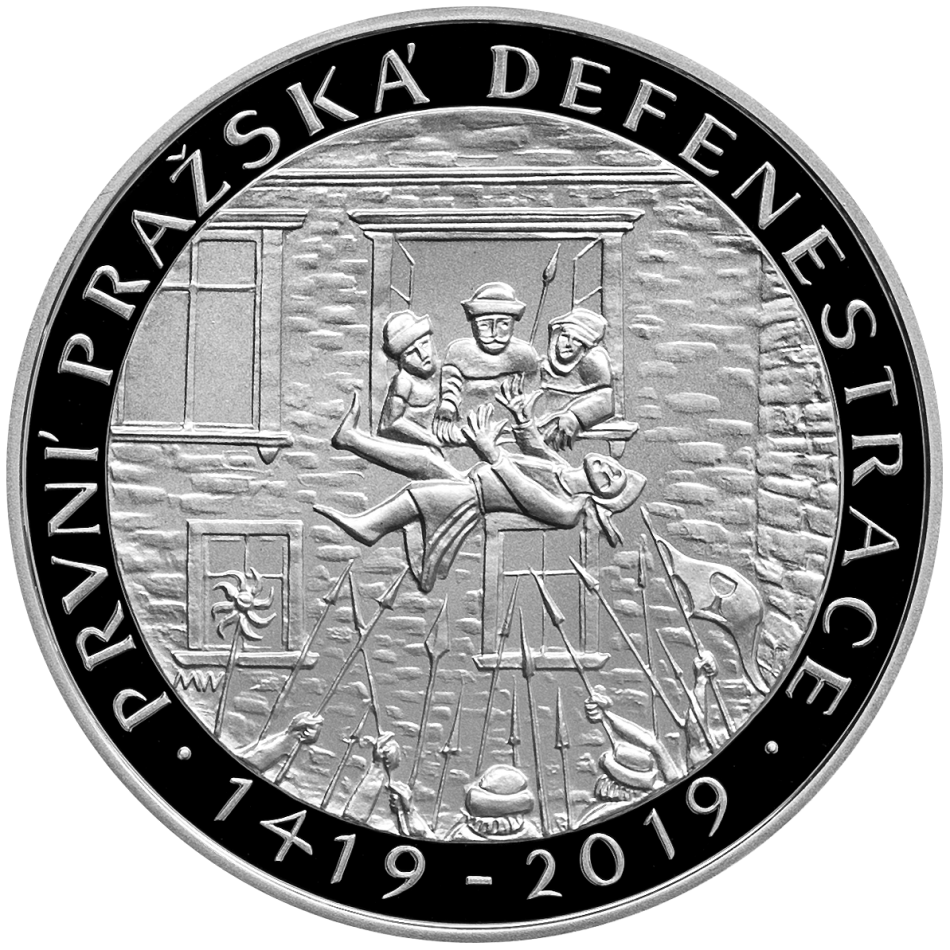 200 Kč - 600. výročí - První pražská defenestrace 2019