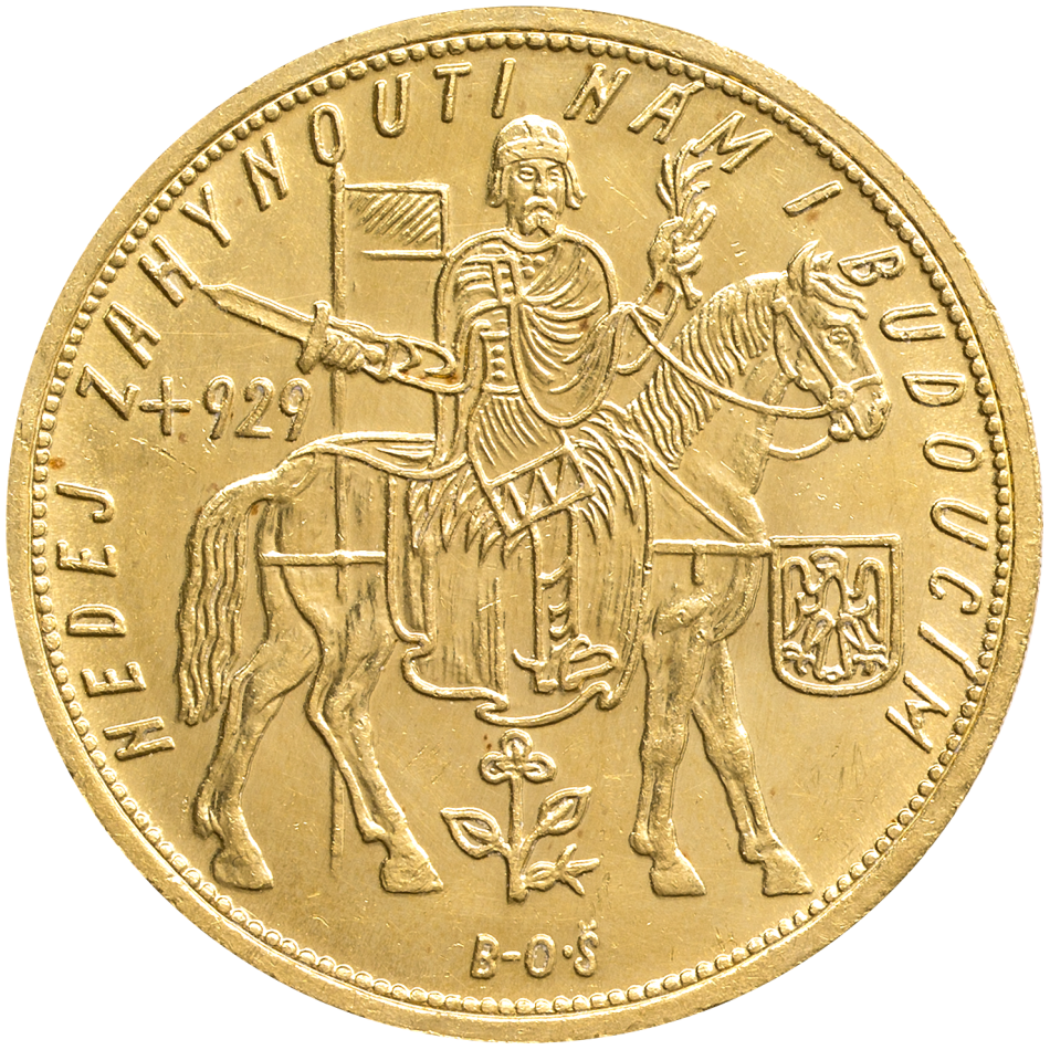 10 Dukát 1935 s certifikátem ČNB