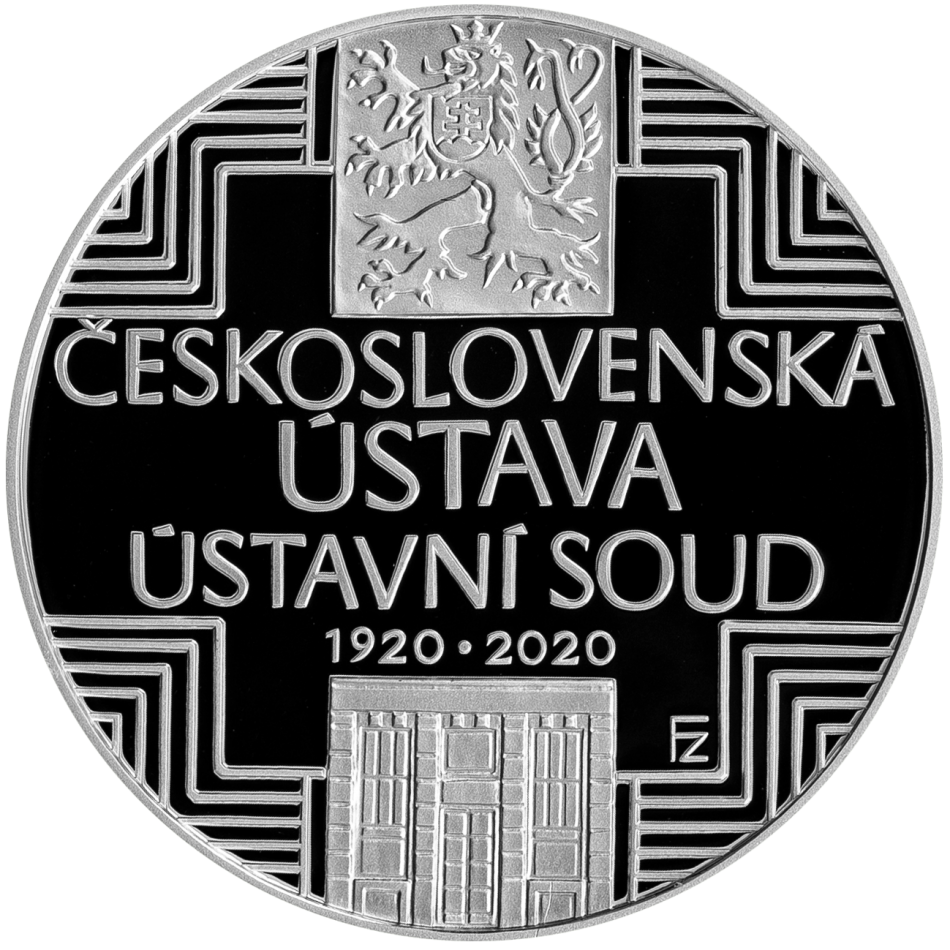 500 Kč - 100. výročí - Československá ústava a Ústavní soud 2020