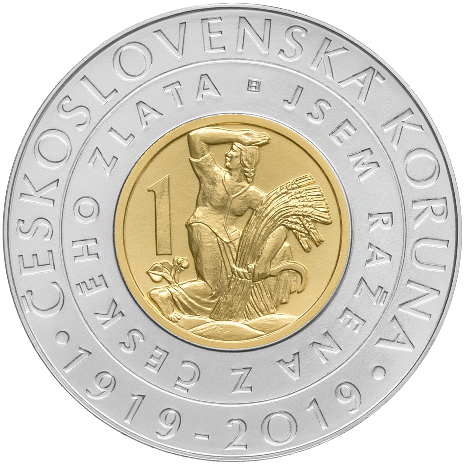 2.000 Kč - Zavedení československé koruny 2019