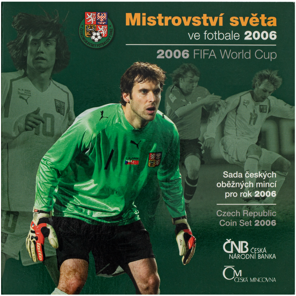 2006 - Sada oběžných mincí ČR - MS 2006
