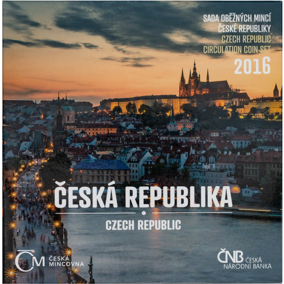 2016 - Sada oběžných mincí ČR - Česká republika