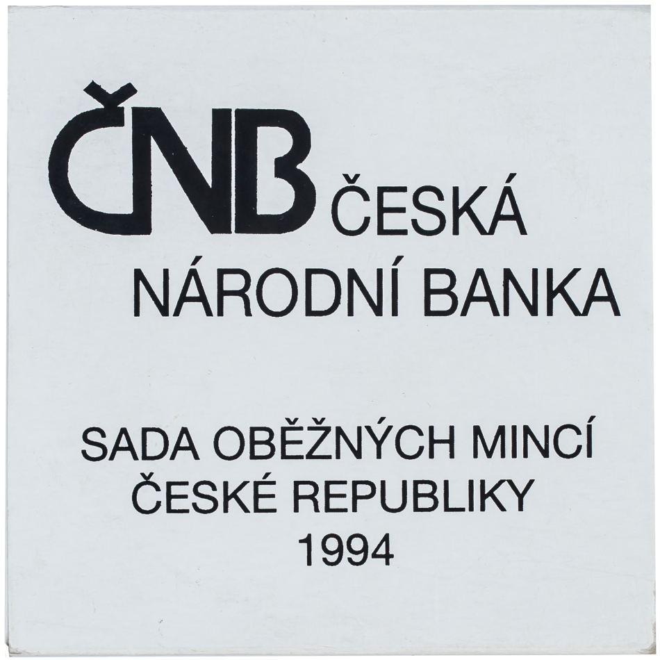 1994 - Sada oběžných mincí ČR