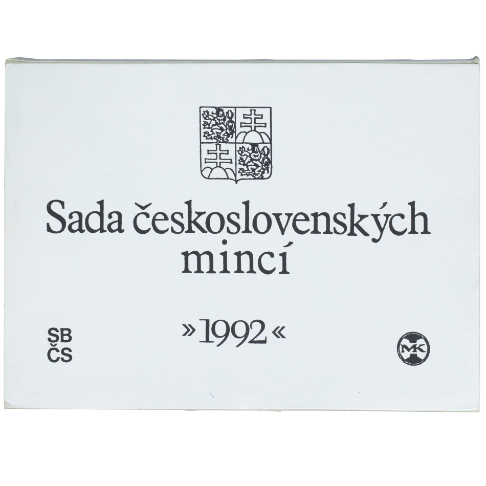 Sada oběžných mincí ČSFR - 1992 -
