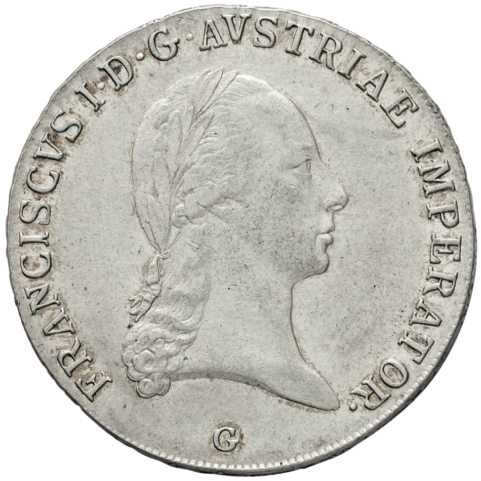 Tolar 1822 G - František II.