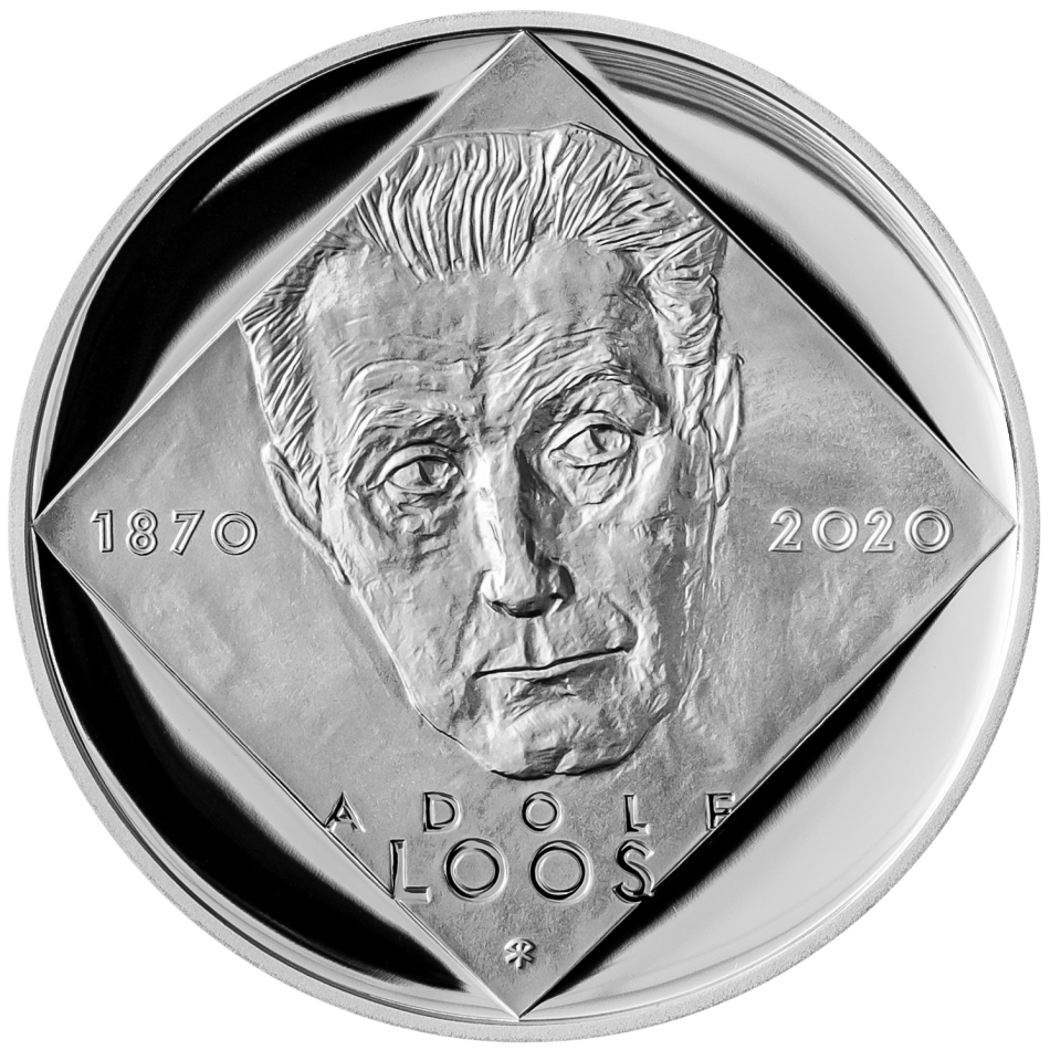 200 Kč - 150. výročí narození - Adolf Loos 2020