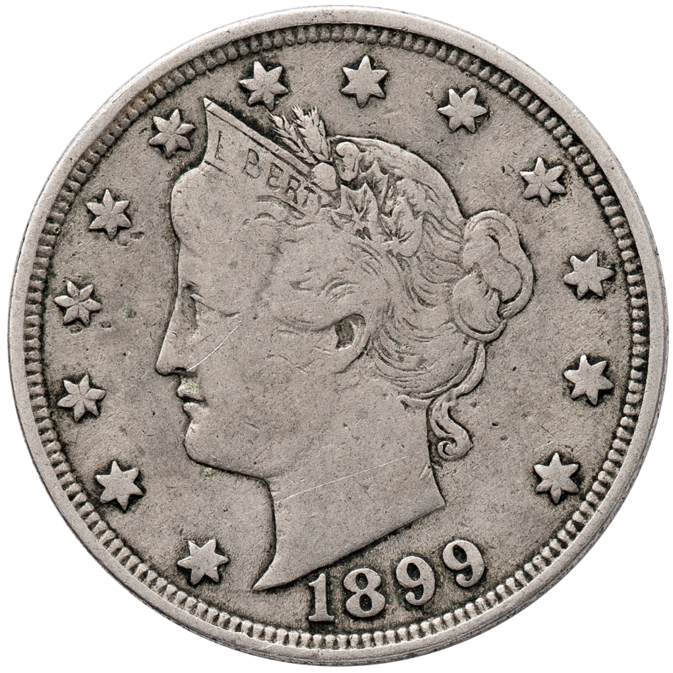 5 Cents Liberty 1899
