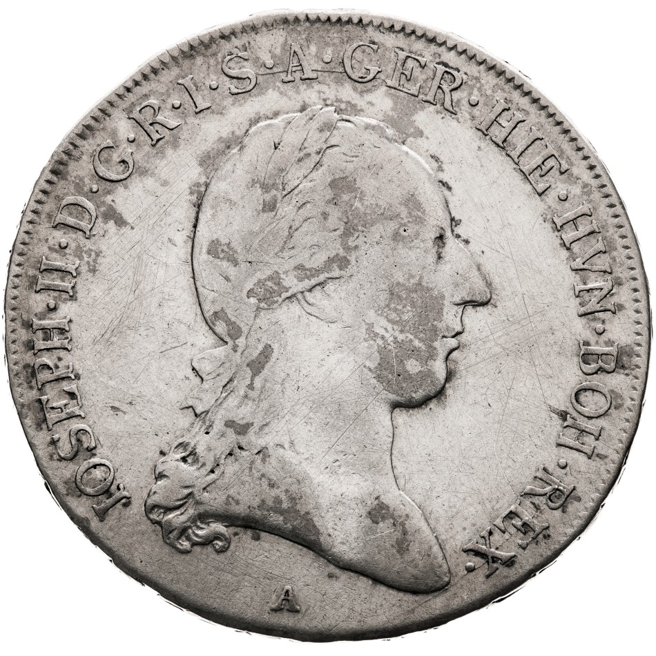 1/2 Tolar křížový 1788 A - Josef II.