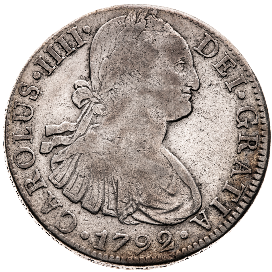 8 Reales - Carlos IV. 1792