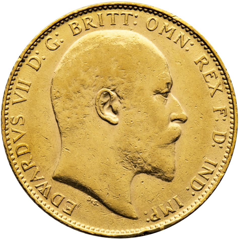 Zlatá mince - Gold Sovereign 1907 - Edward VII.