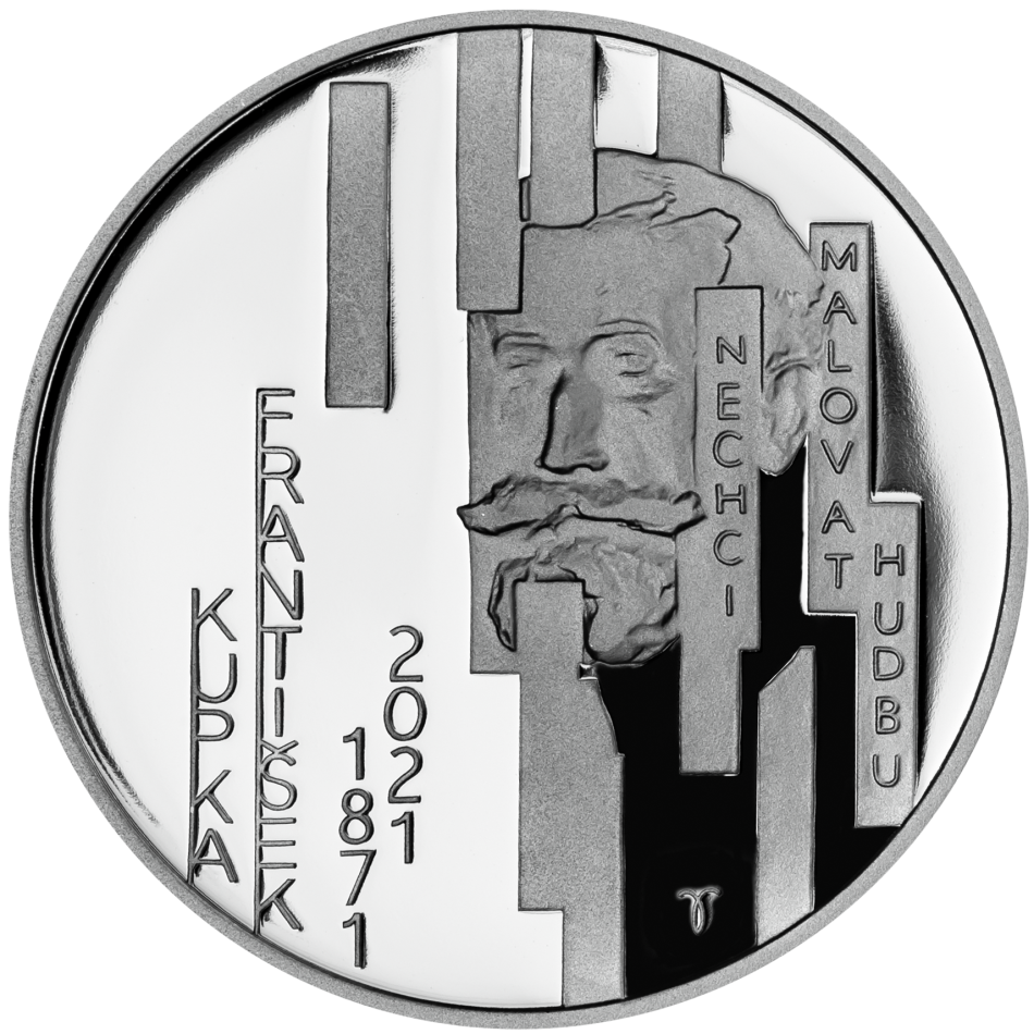 Stříbrná mince 200 Kč 2021 František Kupka proof