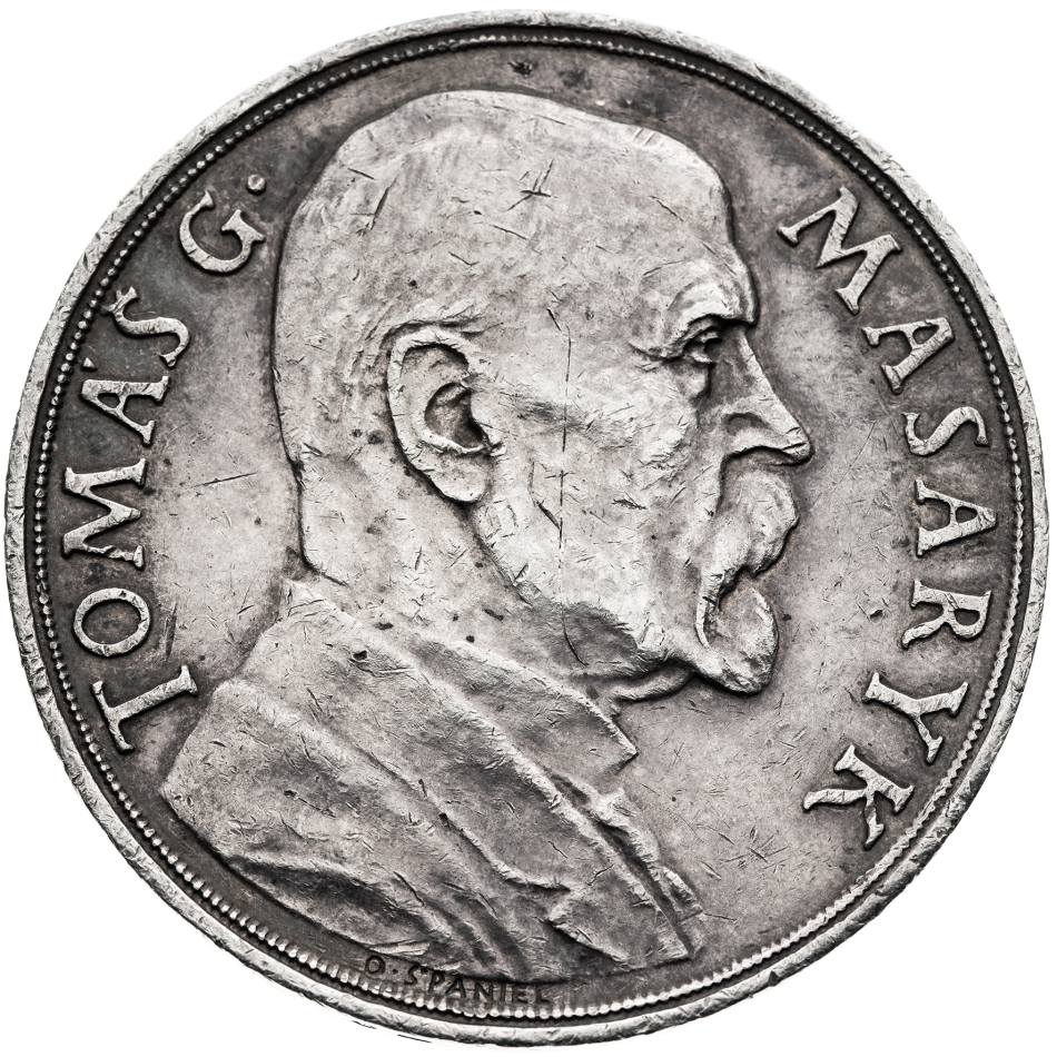 Medaile k 85. narozeninám T.G. Masaryka - 1935 - 42 mm