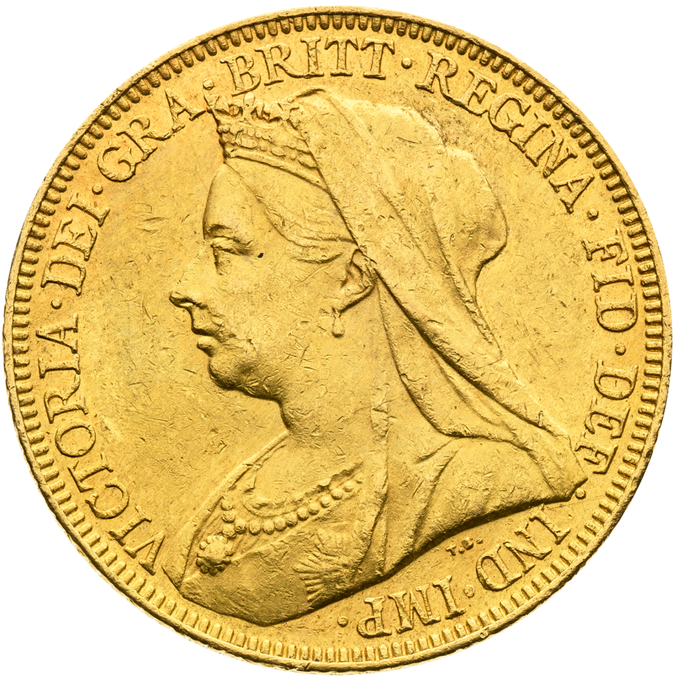 Zlatá mince - Gold Sovereign 1892 - Victoria
