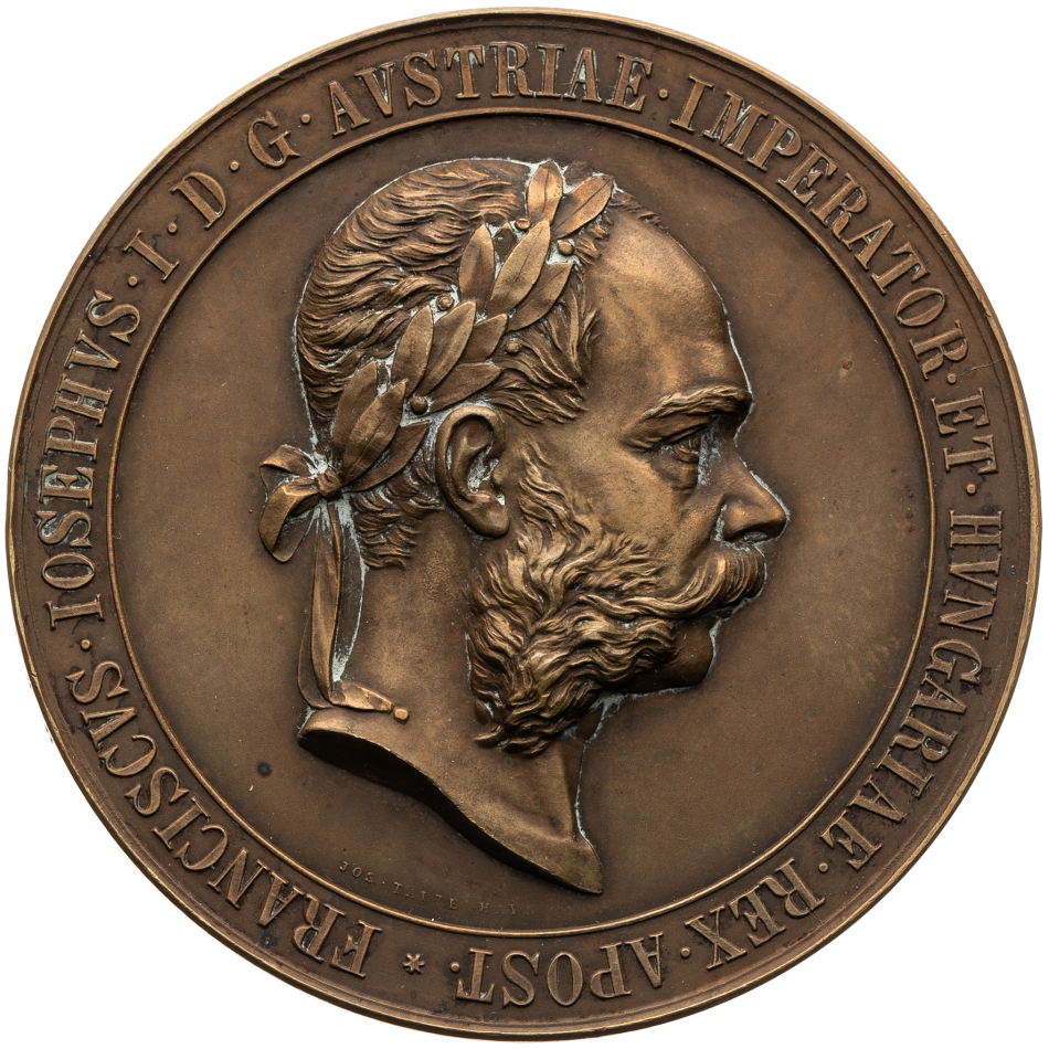 Bronzová medaile - Čestná cena C. K. Ministerstva veřejných prací 1913