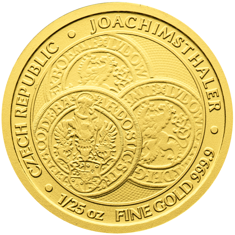 Investiční zlatá mince Tolar - Česká republika 2023