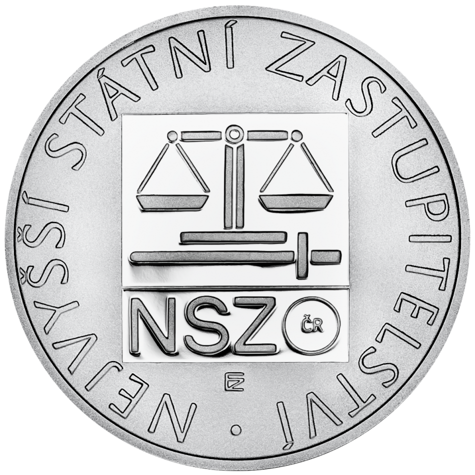 Pamětní stříbrná mince 100 Kč - Nejvyšší státní zastupitelství 2024 Proof