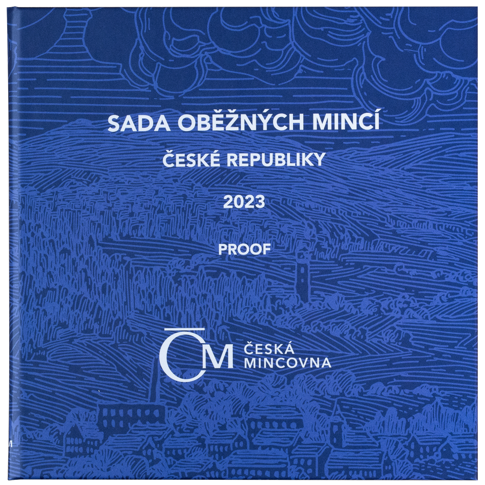 Oběhová sada Českých mincí 2023, provedení špičková kvalita