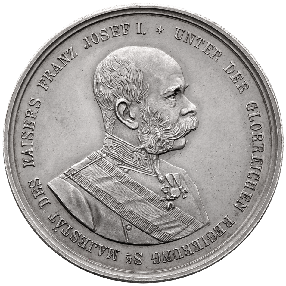 Stříbrná medaile 300. výročí založení střeleckého spolku v Opavě 1893