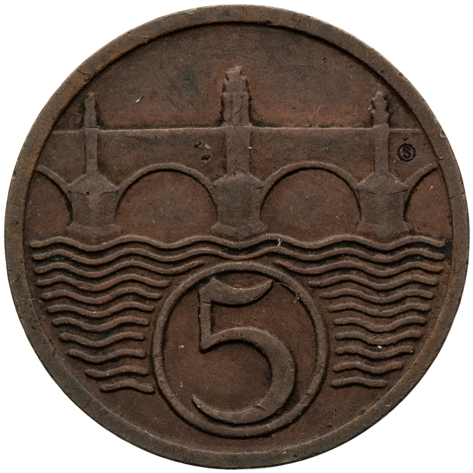 Mince 5 haléř 1932