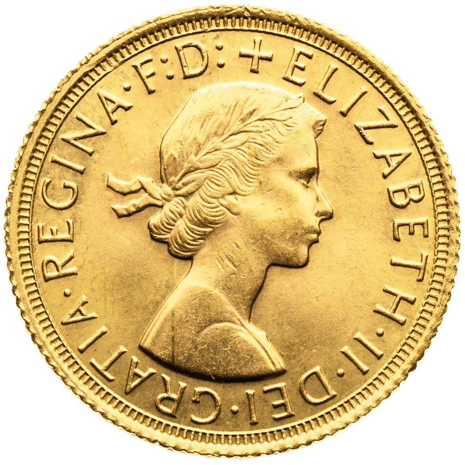 Zlatá mince Gold Sovereign 1966 - Elizabeth II.