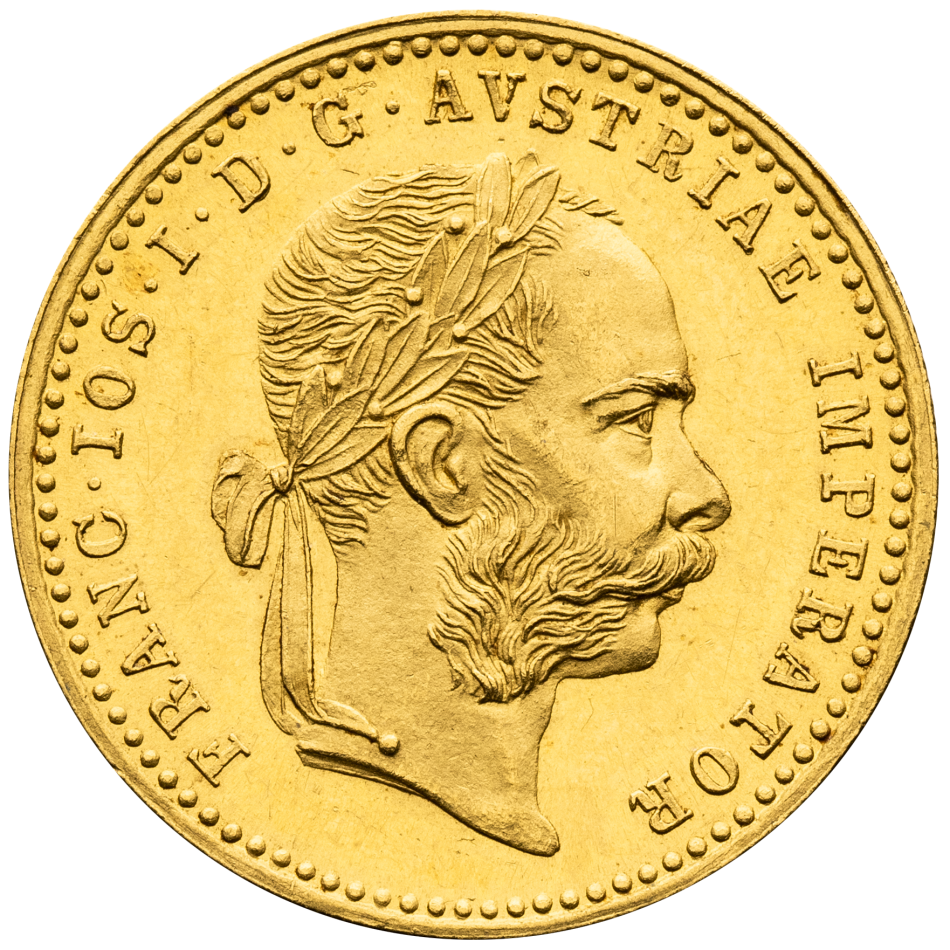 Zlatý dukát 1888 – František Josef I., Vídeň