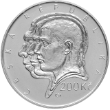 200 Kč - 150. výročí narození - Aleš Hrdlička 2019