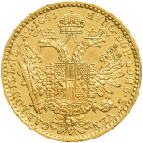 Dukát F.J.I. 1863 V
