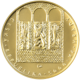 Zlatá mince 5.000 Kč - Hrad Bouzov 2017