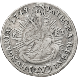 XV Krejcar 1749 KB - Marie Terezie